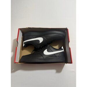 New Men’s Size 11.5 - Nike Court Vision Low Black White FZ0630 010